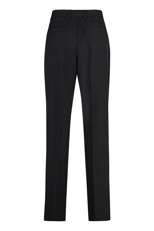 Wool blend tailored trousers-1
